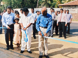 Cutting of the ribbon